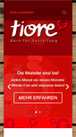 Mobile Screenshot of fiore-gmbh.de